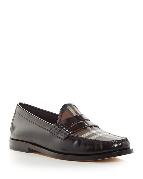 burberry loafers men's